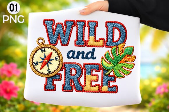 Download Wild and Free Adventure Summer Design - Design Collection