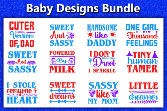 Download Baby Designs Bundle - Design Collection