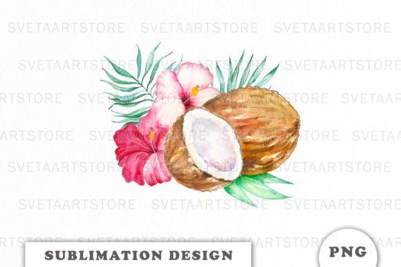 Download Coconut Sublimation Designs - Design Collection