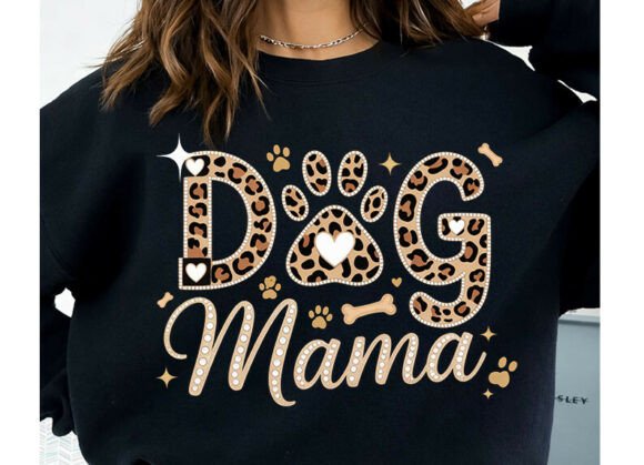 Download Dog Mama Png, Leopard Dog Mom Png - Mama Collection
