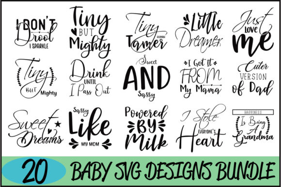 Download Baby Designs Bundle - Design Collection