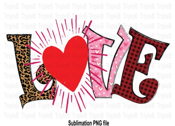 Download Love Valentine's Sublimation Designs 6 - Design Collection