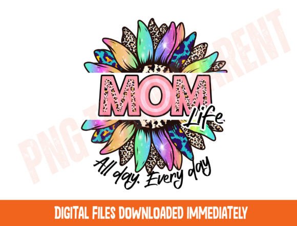 Download Leopard Mom Life PNG, Summer Mama Design - Mama Collection