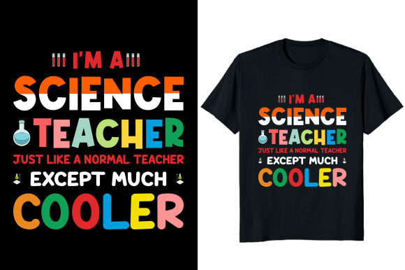 Download I'm a Science Teacher Much Cooler Design - Design Collection