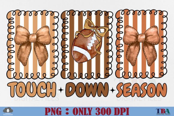 Download Touchdown Season, Coquette Football Mom - Premium Resources