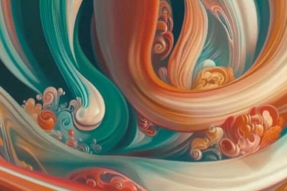 Download Abstract Colorful 3D Background Design - Design Collection