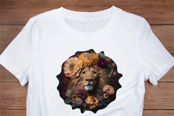 Download Lion T-Shirt Sublimation. Tshirt Design - Design Collection