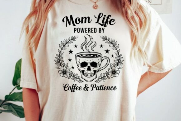 Download Mom Life Skull Coffee Mug Design Png - Design Collection