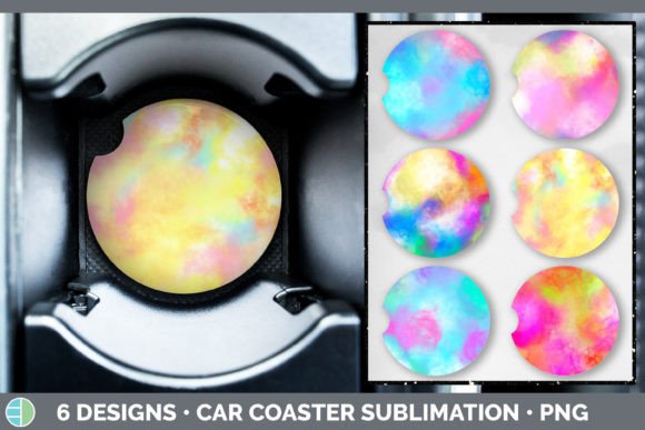 Download Galaxy Car Coaster | Sublimation Designs - Design Collection