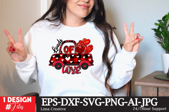 Download Loads of Love Sublimation Design - Design Collection