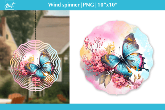 Download Summer Sublimation Wind Spinner Design G - Design Collection