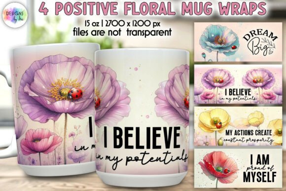 Download Inspirational Butterfly Mug Wrap Designs - Design Collection