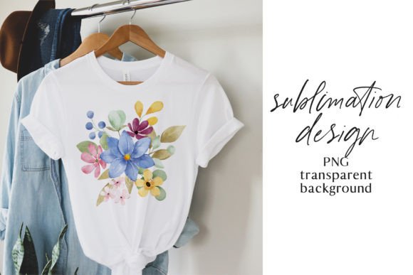 Download Sublimation T-shirt Design, Flowers, PNG - Design Collection