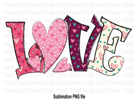 Download Love Valentine's Sublimation Designs 2 - Design Collection