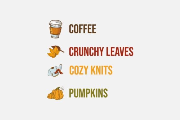 Download Fall Set. Autumn Season T Shirt Design - Design Collection