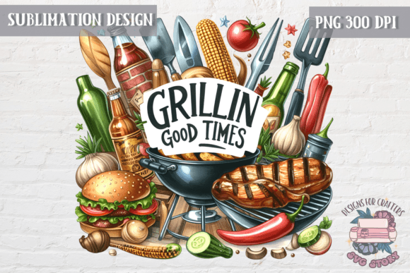 Download Summer Sublimation BBQ Design PNG Grill - Design Collection