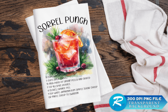 Download Sorrel Punch Sublimation Design - Design Collection
