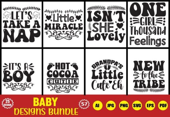 Download Baby Designs Bundle - Design Collection