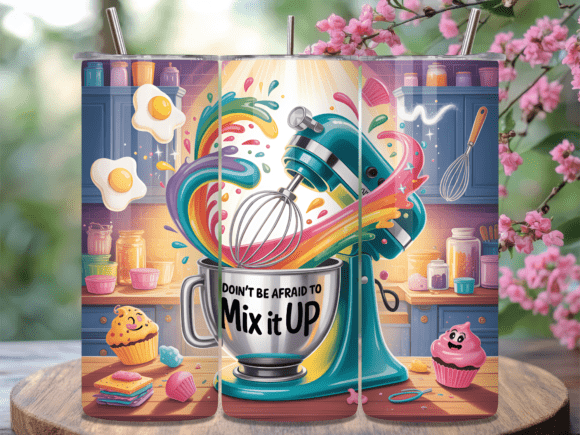 Download Bakery Kitchen Mixer Tumbler Wrap Design - Design Collection