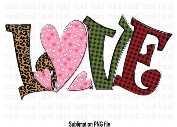 Download Love Valentine's Sublimation Designs 5 - Design Collection