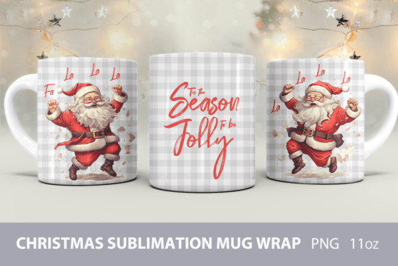 Download Christmas Mug Wrap Designs - Design Collection